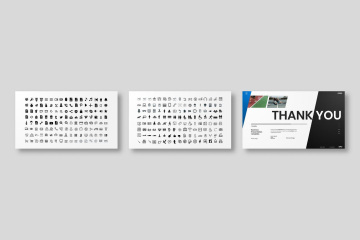 简约时尚高端商业商务powerpoint幻灯片演示模板