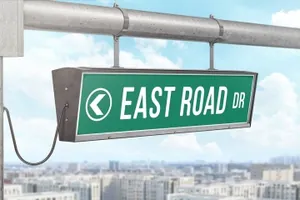 路牌设计样机下载