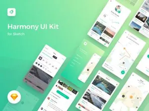 Harmony UI Kit for Sketch UI 素材