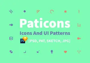 Paticons: Icons And UI Patterns 设计元素