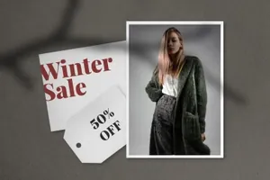 场景化照片装饰样机模板 Holiday Card Mockup Creator