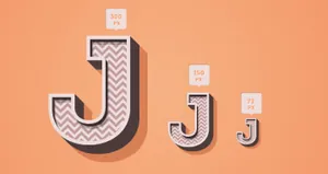 复古文字效果Psd Retro Text Effect 设计元素