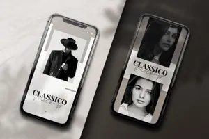 高品质的简约现代移动手机APP UI样机