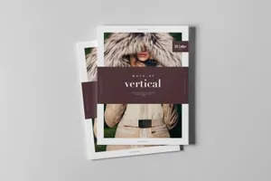 美国信纸规格杂志样机模板 US Letter Magazine Mock-up 3