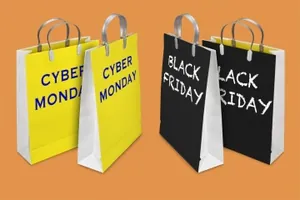 环保纸袋购物袋设计样机