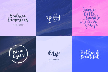 一款时尚飘逸手写英文字体King Basil - Free Brush FontFREE