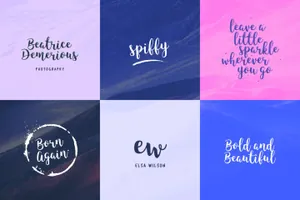 一款时尚飘逸手写英文字体King Basil - Free Brush FontFREE