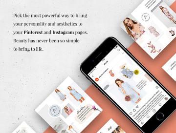 时尚潮流创意社交媒体服装服饰海报PSB模板Fashion L