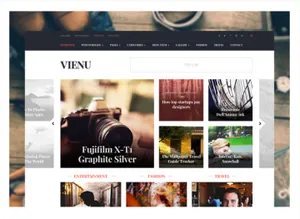 时尚创意机构摄影工作室企业公司宣传推广介绍PSDVienu