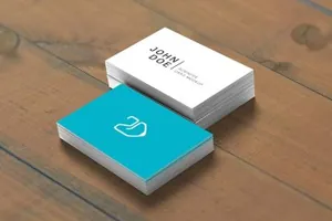 商业化多背景名片展示模型Business Card Mockup