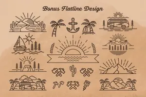 8套适合做LOGO的字体合辑 Bookman Font Collection