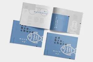 景观手册画册设计展示样机下载