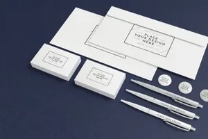 透视角度的品牌识别样机 Branding Identity