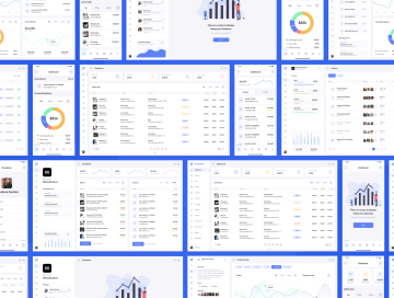 SaaS CRM后台管理仪表盘Web网页后台网页HTML模板
