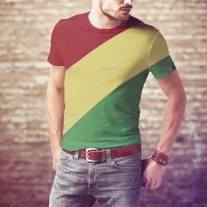 T恤模型PSD贴图模板Men T-Shirt Mock-Up