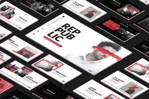 高端商务商业提案keynote演示模版Creative Keynote Template