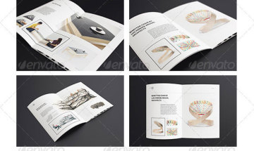 书籍杂志模型PSD贴图模板Magazine Mock-up | Magazines