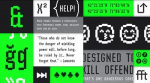 Pinscher Free Bitmap Font 最新免费像素字体 精选字体