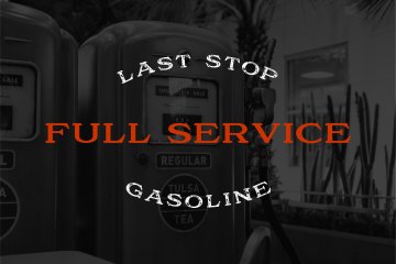 老式经典衬线英文字体 Gasoline