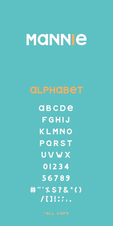 Mannie Typeface