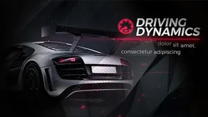 黑色汽车AE宣传片模板New Black Car Promo