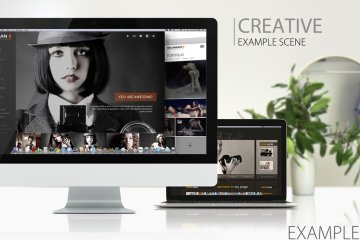 响应式网页设计展示屏样机 RESPONSIVE SCREEN