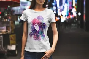 男士街景T恤纹样设计样机 T-Shirt Mockup  Urban Edition