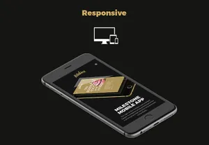 优雅现代摄影师创意企业家美食家博主登录页PSDMilesto