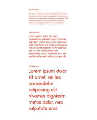 Arciform Typeface 比较圆润的一套字体