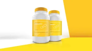 塑料瓶模型PSD贴图模板Food or Pill Container Mocku