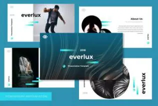 创业竞标融资计划书PPT幻灯片模板 Everlux Powerpoint Presentation