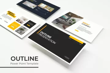 酒店服务礼仪培训模板 Outline – Powerpoint Template