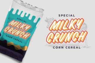 手工制作英文绘画设计字体 Sondote Playful Extrude font