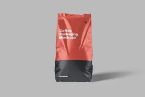 时尚咖啡包装套装样机