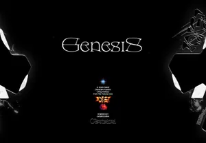 新潮流复古未来派酸性艺术抽象英文装饰字体 FORGE - Genesis