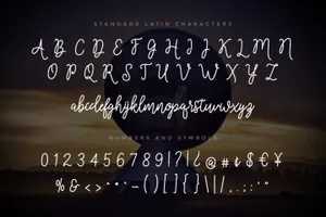 付费手写英文字体 Cosmodrome Monoline