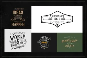 Mightype英文笔刷字体下载 Mightype 02 – Brush