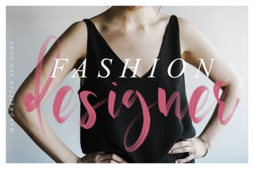 行云流水英文书法SVG画笔字体 Ostinel SVG Script Font