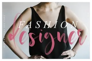 行云流水英文书法SVG画笔字体 Ostinel SVG Script Font