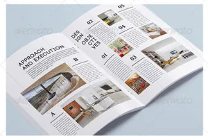 Photorealistic a5 Magazine Mock-up