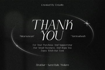 现代时尚优雅极简主义婚礼杂志海报排版英文半斜体衬线字体 Druther