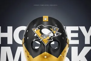 曲棍球面罩概念设计PSD样机