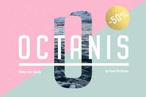 [限时免费]Octanis  Font Family字体包 精选字体