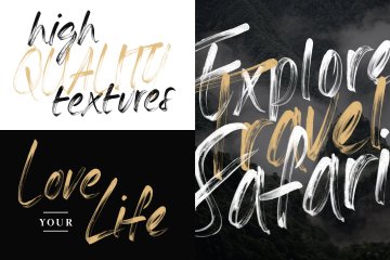 手写SVG脚本英文马克笔字体 Meraki SVG Script Font
