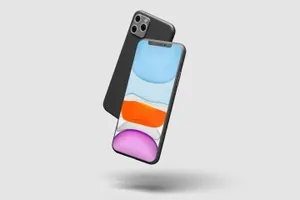iPhone 11 Pro 多角度组合手机样机素材下载[PSD]