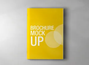 书籍杂志PSD贴图模板Brochure Mock-up