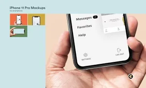 iPhone 11 Pro 手机样机素材