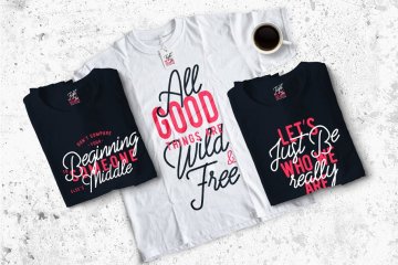 排版手写英文无衬线字体 Struggle More – Script amp;amp; Sans