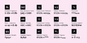 一款加粗衬线英文字体Heimat Sans