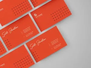 高端摄影师名片模板下载